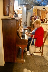 Barbara aan de piano