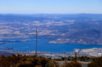 Uitzicht vanaf Mount Wellington