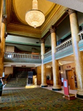 De Foyer van het Palais Theatre