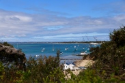 Uitzicht over de Port Phillip Bay