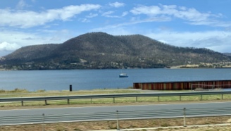 Onderweg, omgeving van Hobart